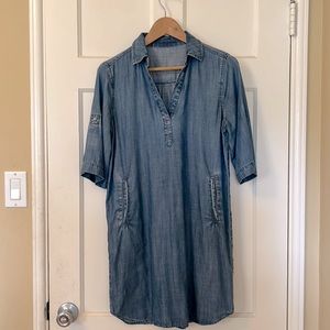Loft outlet Chambray dress, XS